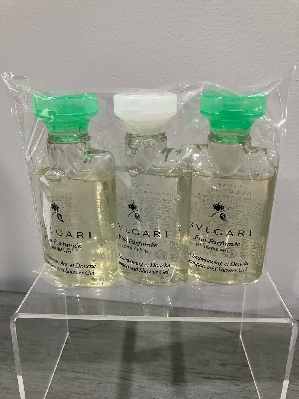 Bvlgari Eau Parfumée Shampoo & Shower Gel Trio